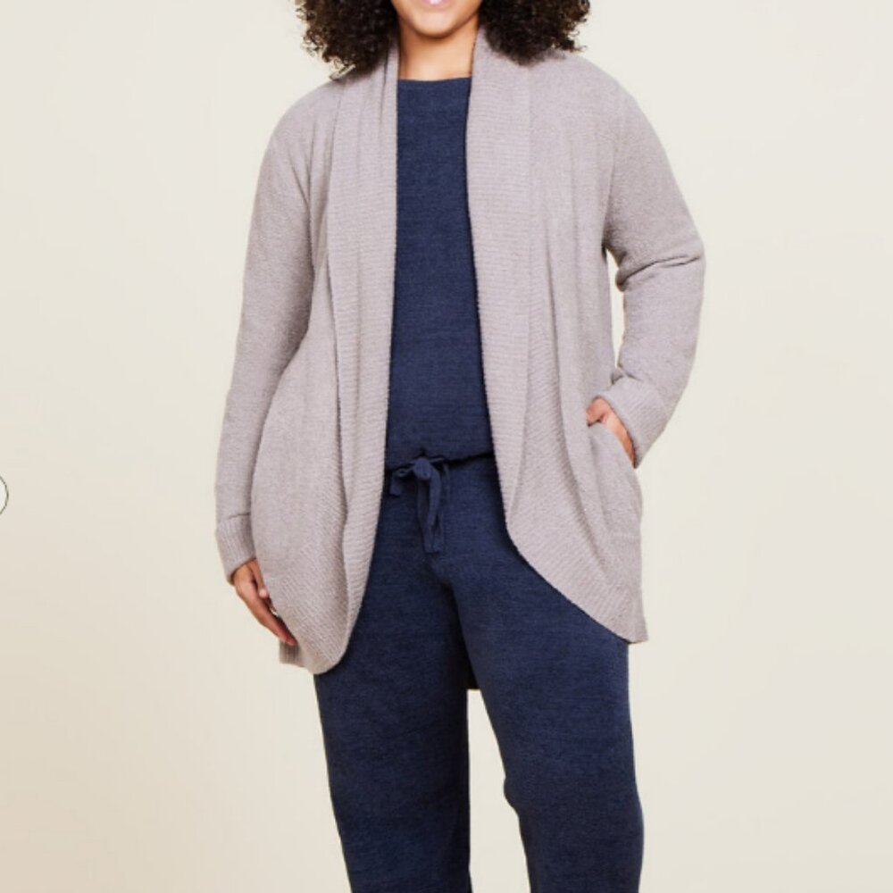 Barefoot Dreams CozyChic Lite Circle Women's Plus Size Cozy Cardigan - 3X
